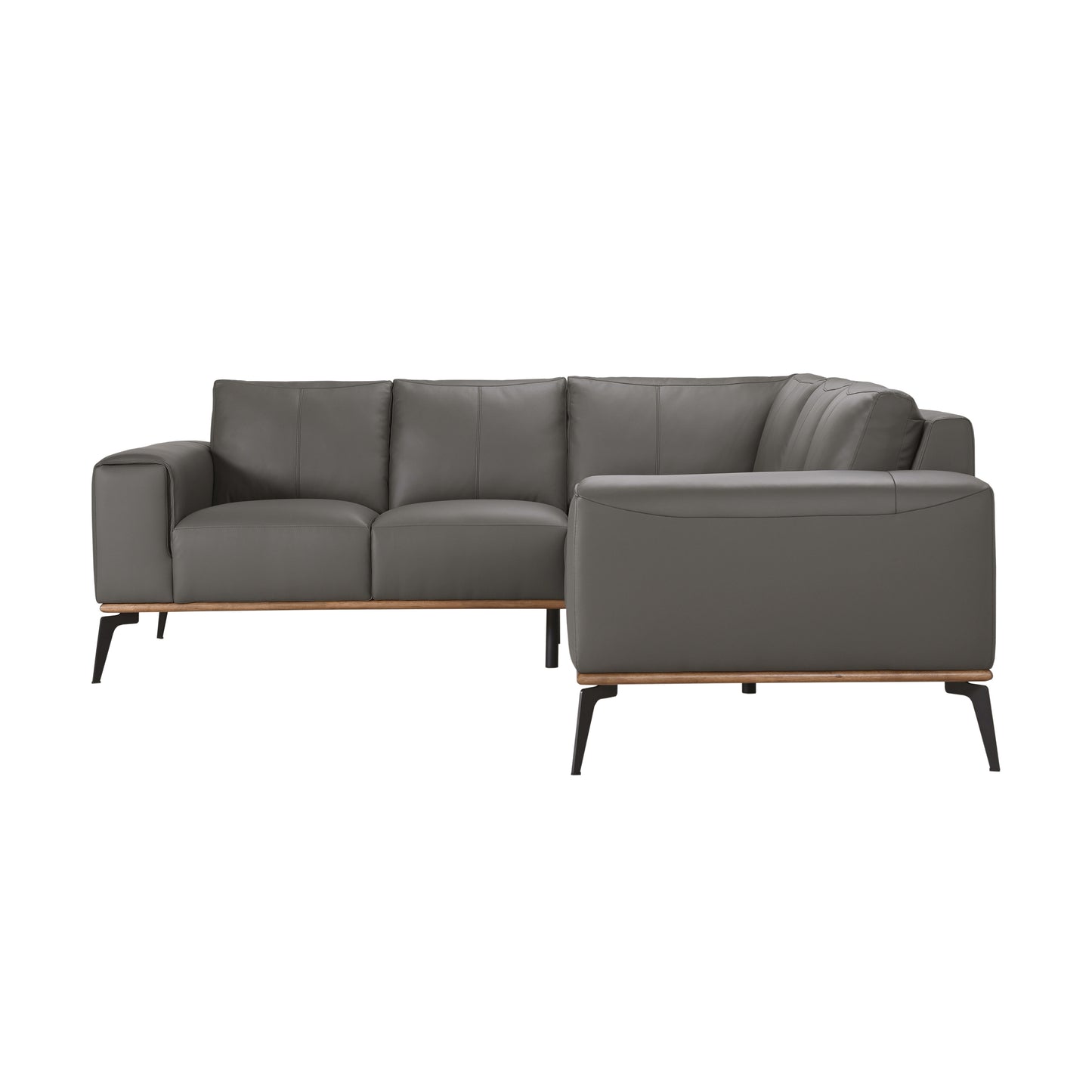 PIETRO GRAY SECTIONAL 2PC