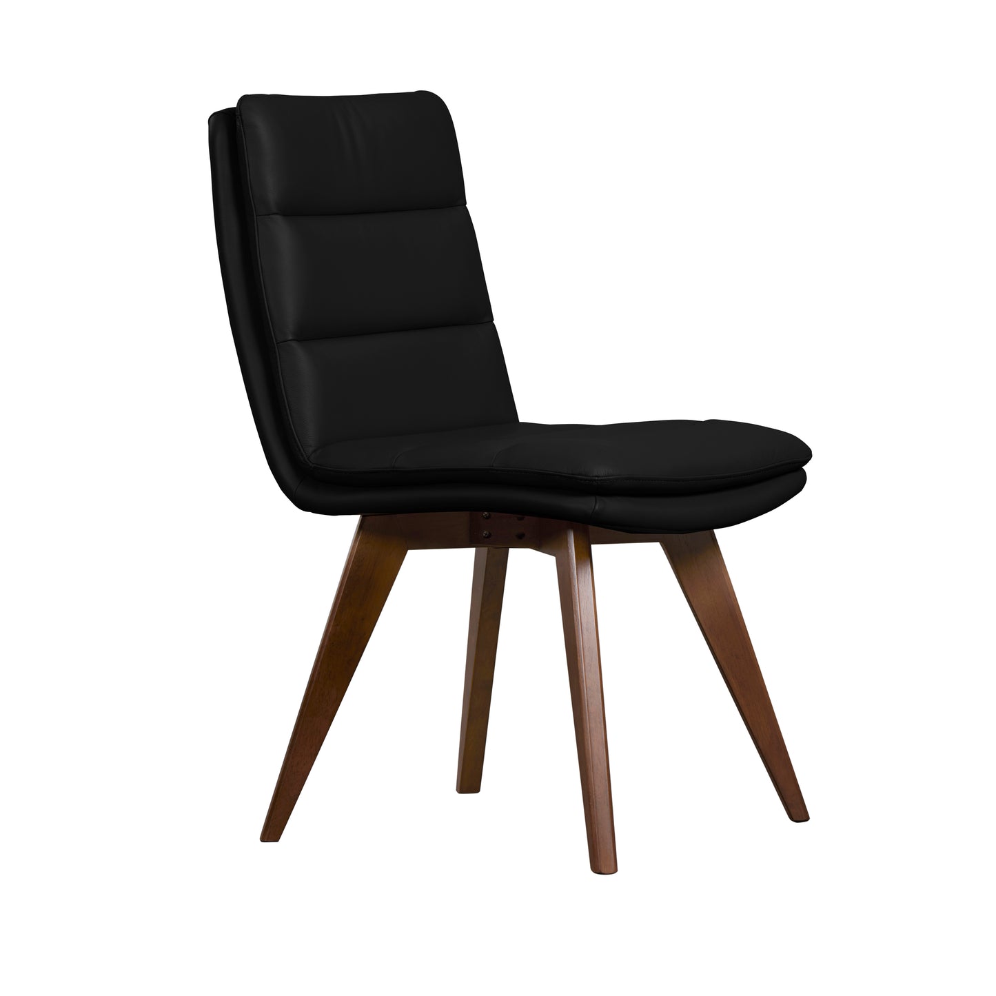 CASTOR BLACK DINING CHAIR 2PK
