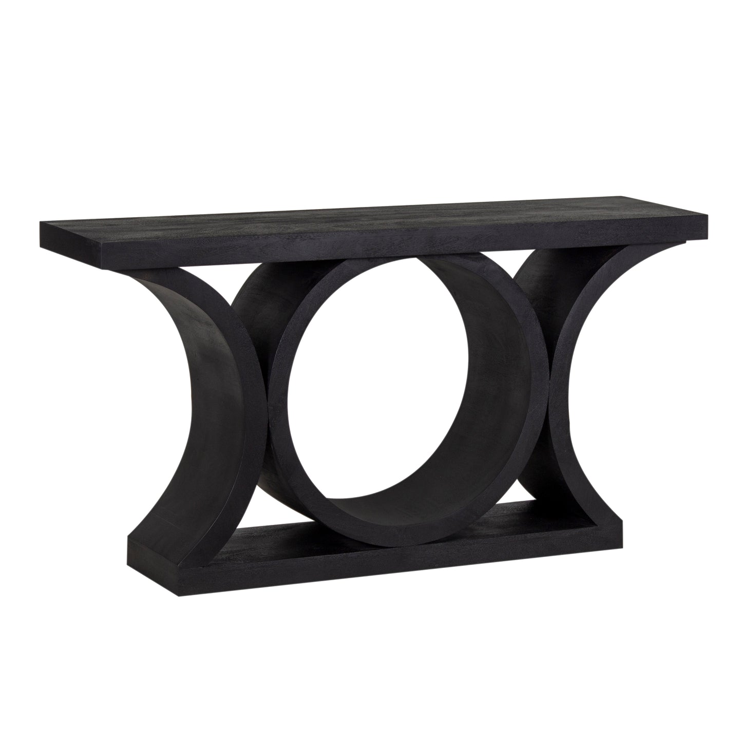 BROCKTON BLACK CONSOLE TABLE
