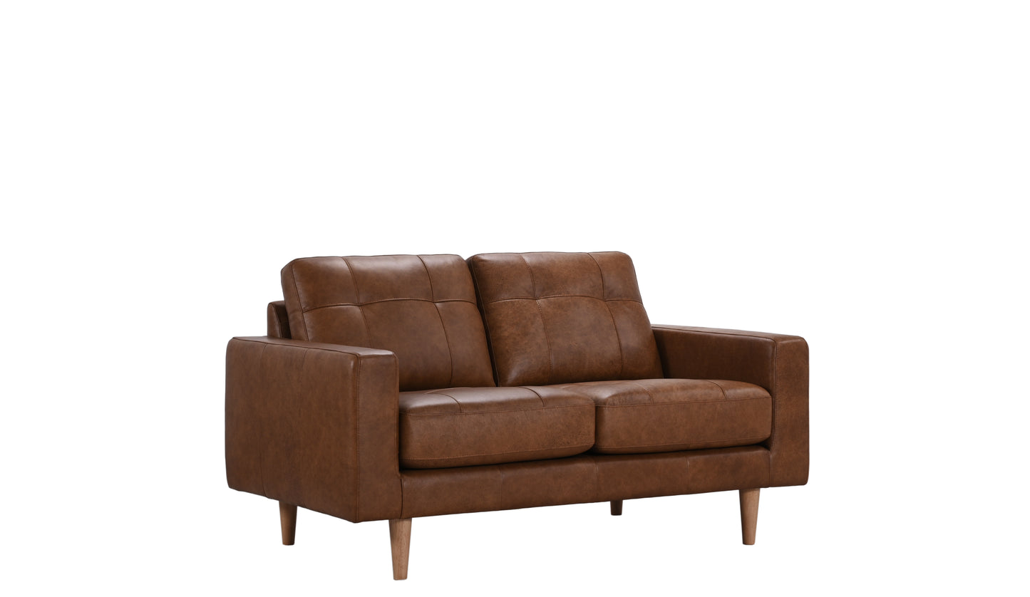 GLISAN RUSSET LOVESEAT