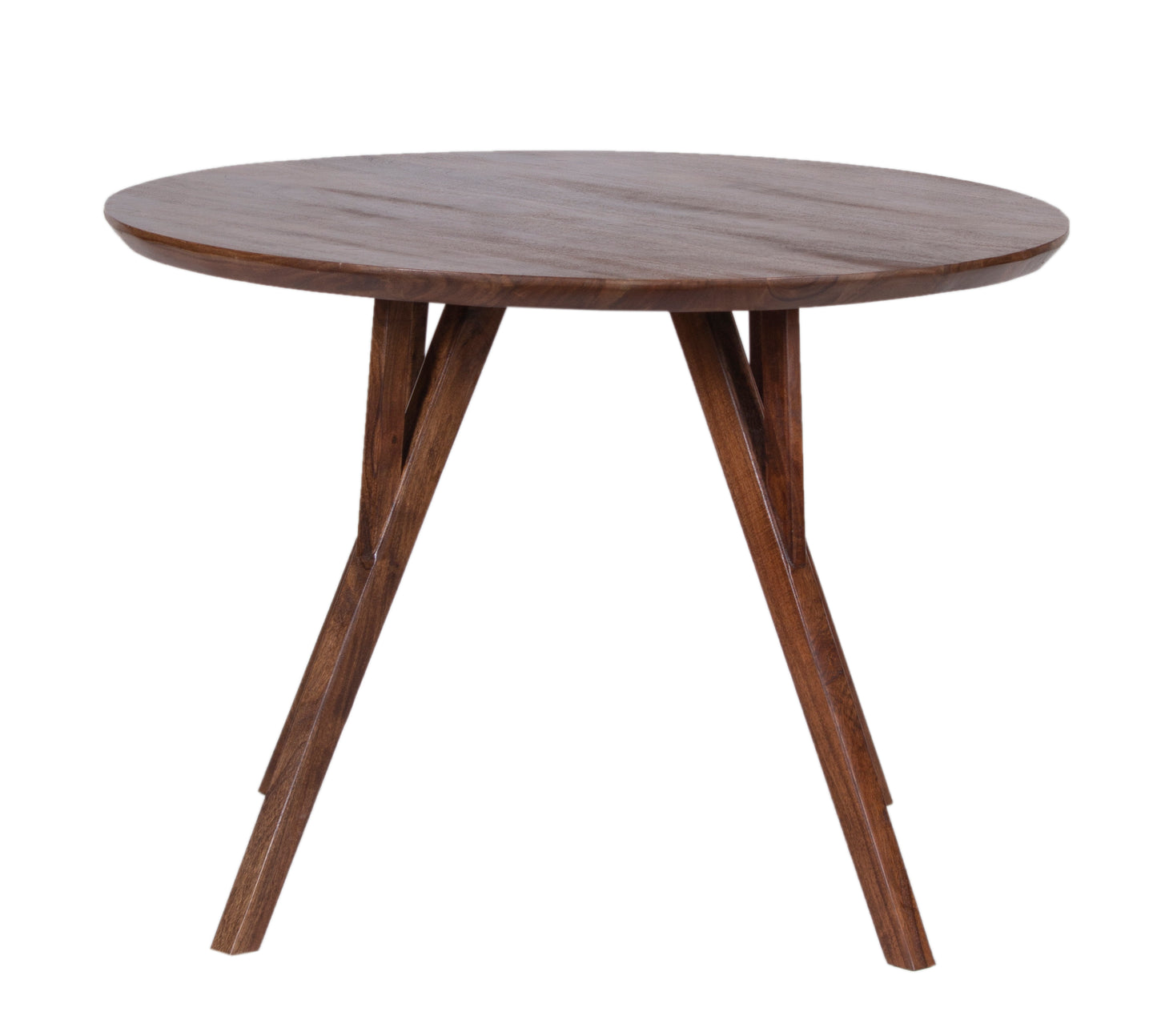 PORTOLA WALNUT DIN TABLE RND