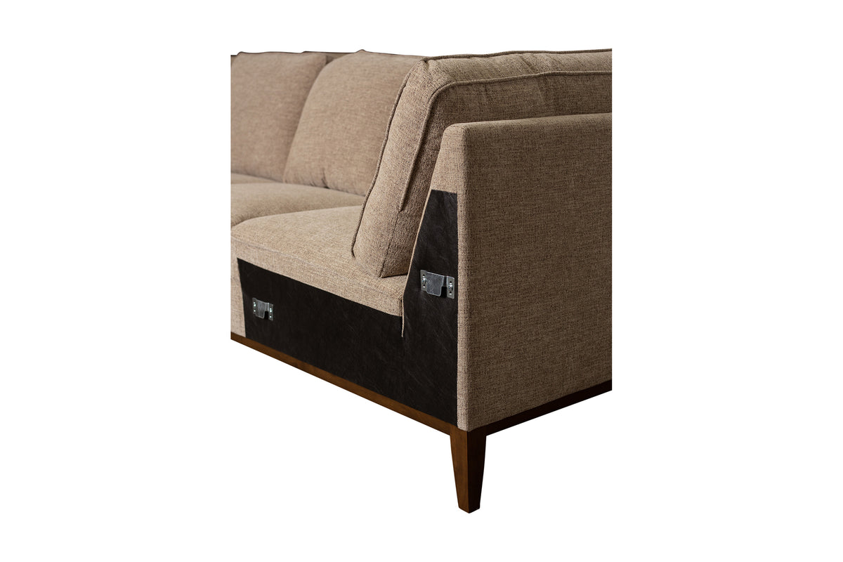 ANNIE FLAXEN SECTIONAL 2PC