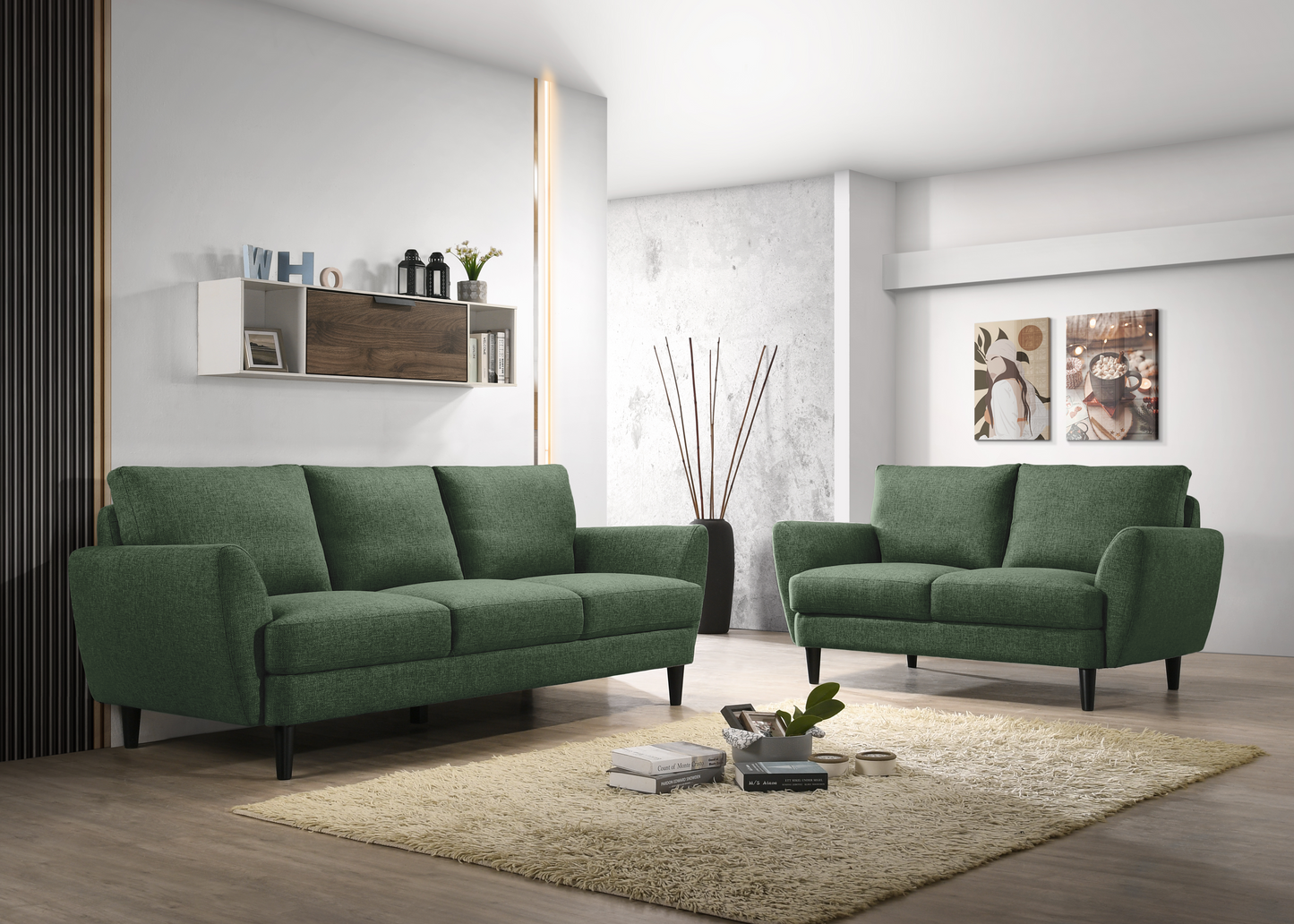 BURNSIDE EUCALYPTUS SOFA