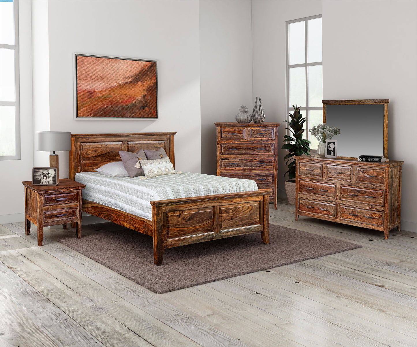 SONORA HARVEST QUEEN BED