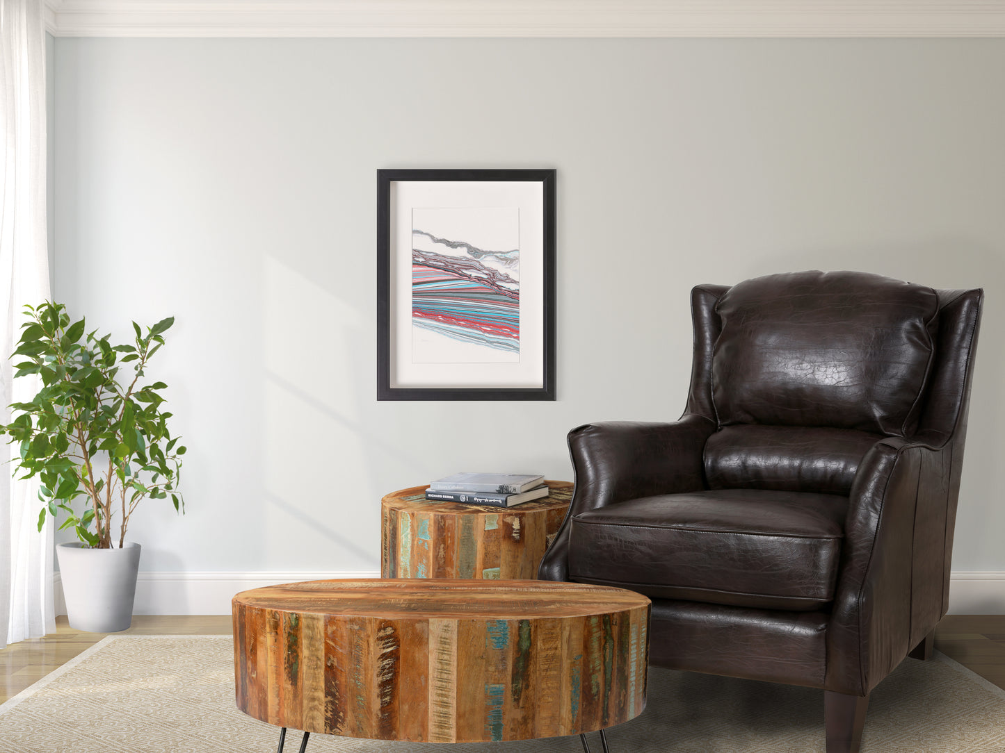 GARNETT ESPRESSO ACNT CHAIR