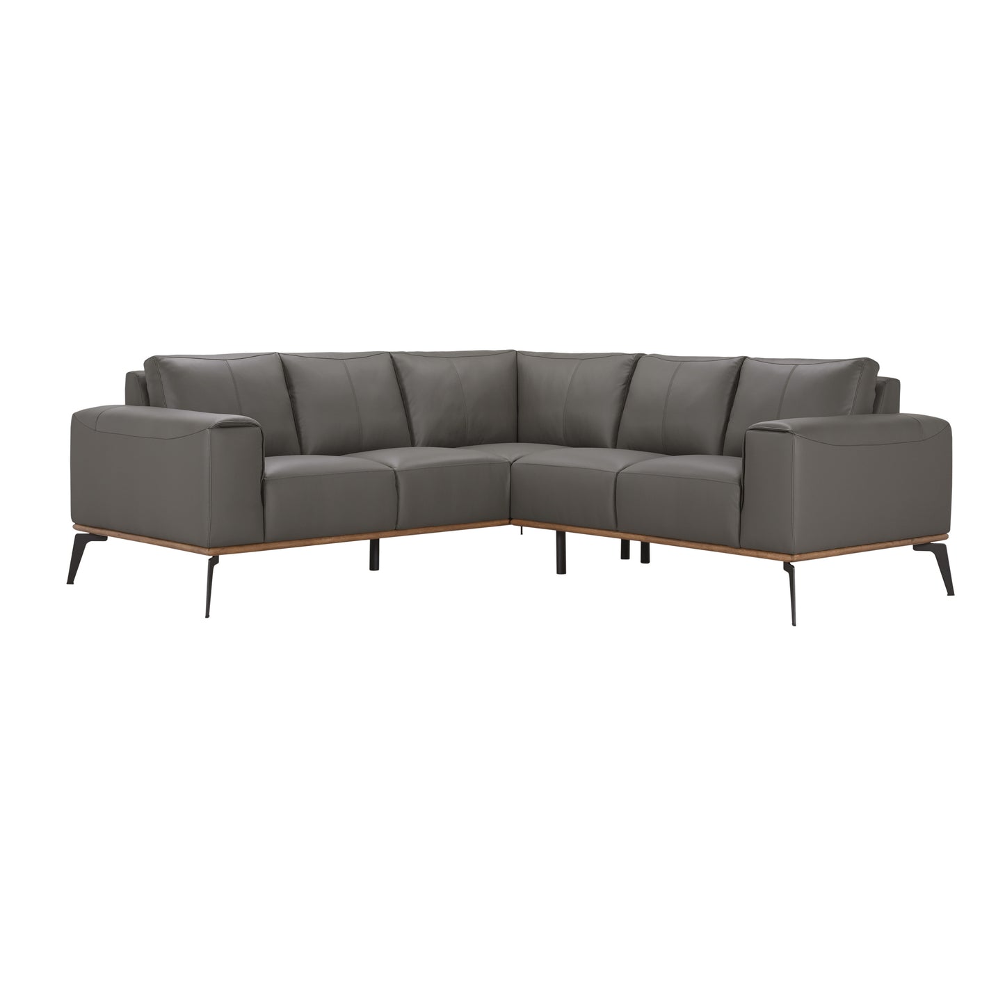 PIETRO GRAY SECTIONAL 2PC