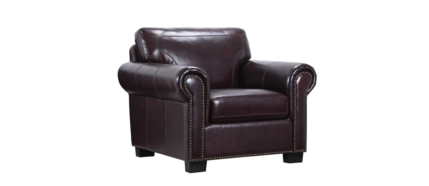 CASSIDY BURGUNDY CHAIR