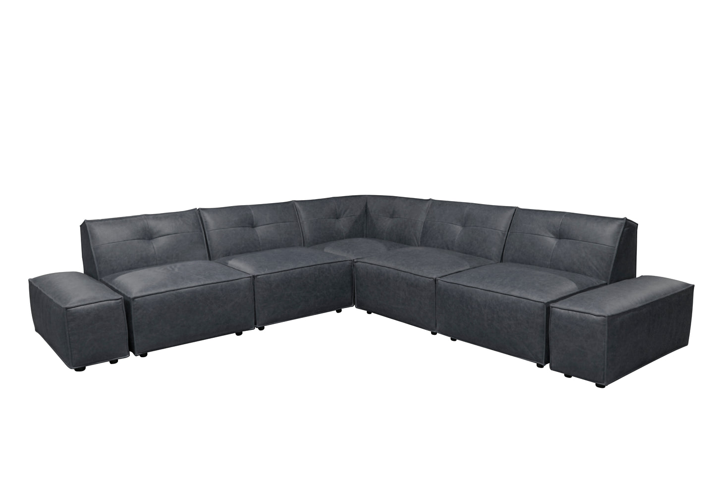 CONNERY GRAPHITE OTTOMAN