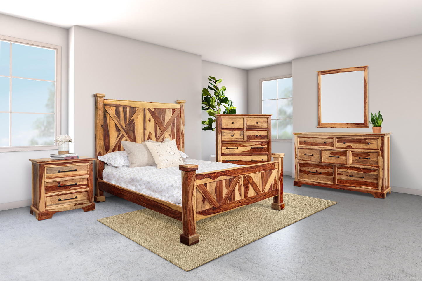 CROSSROADS QUEEN BED
