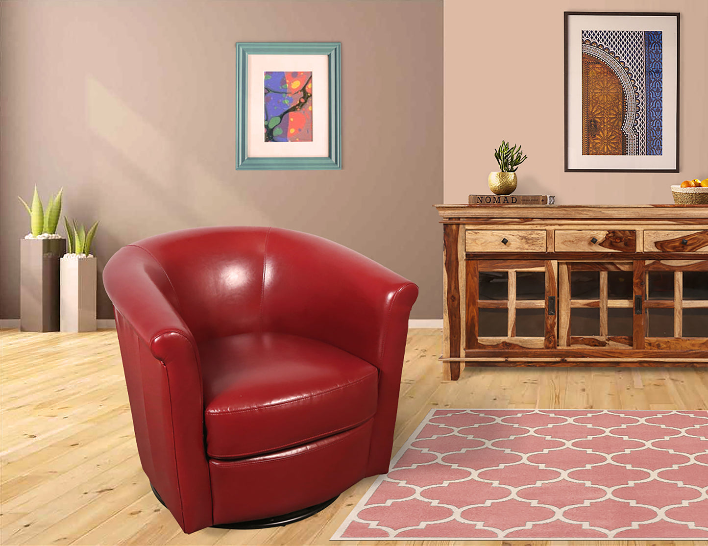 MARVEL RED ACNT CHAIR