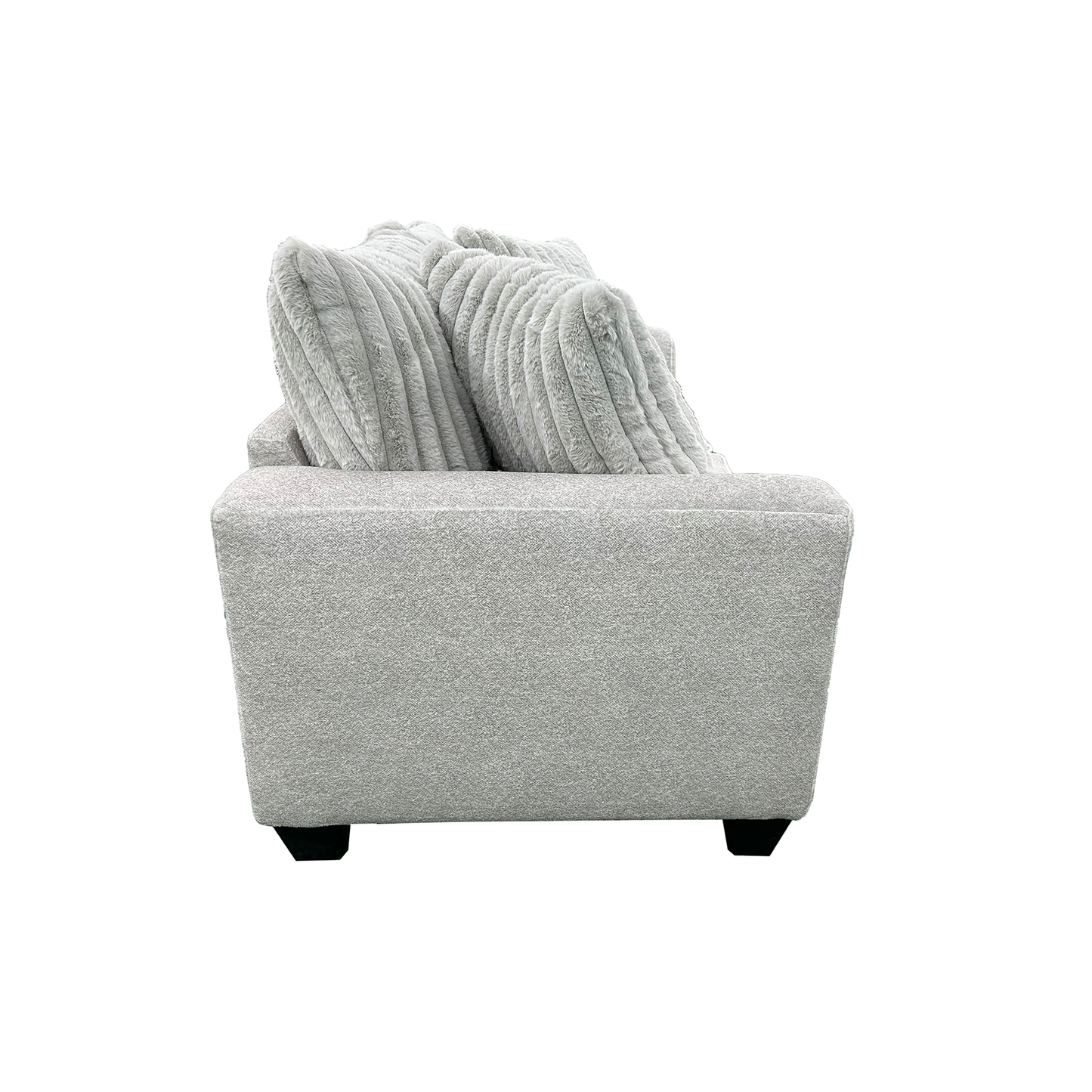 BROADWAY GRAY LOVESEAT