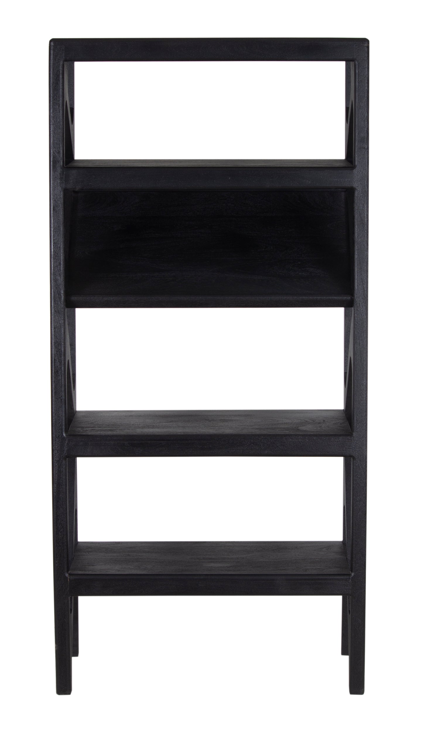 CANBERRA BLACK BOOKCASE SMALL