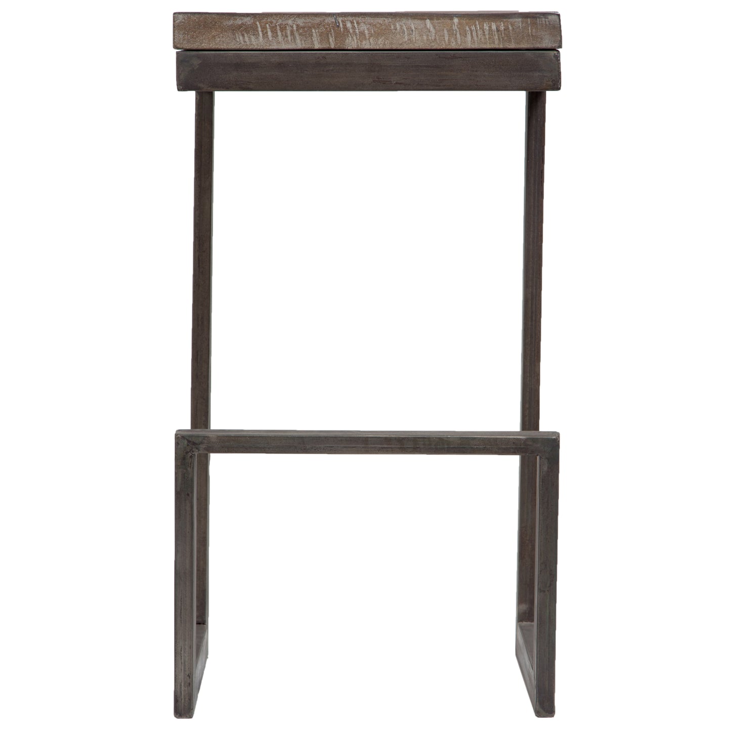 CUBE BAR STOOL GRAY