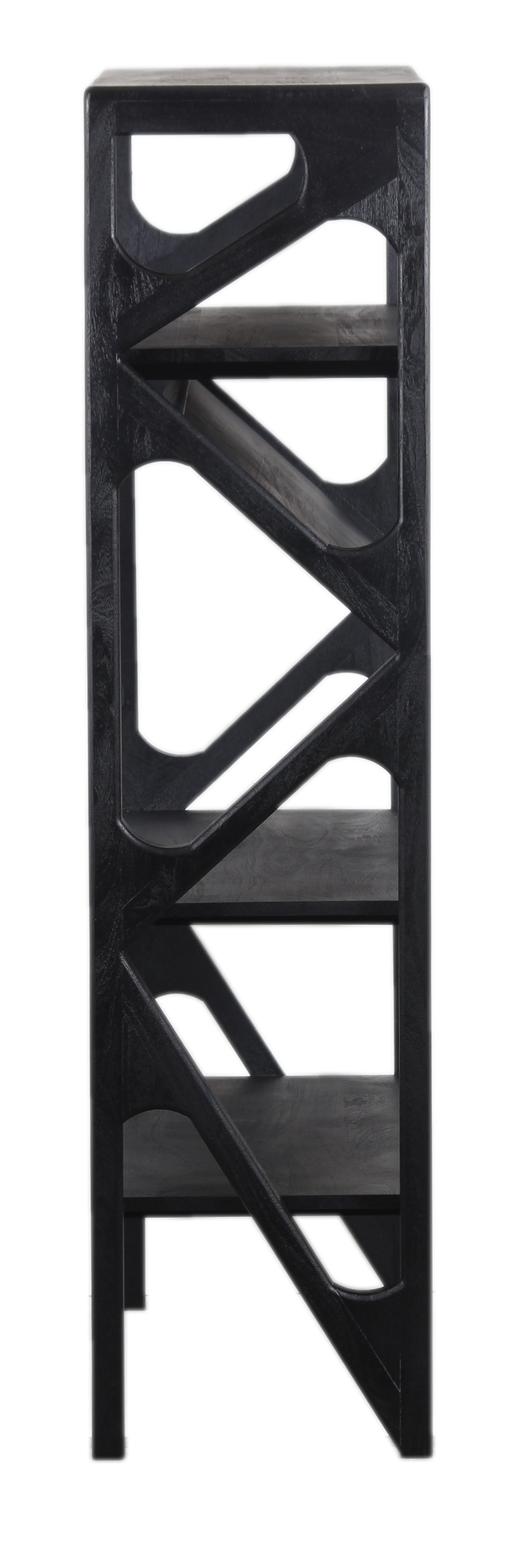CANBERRA BLACK BOOKCASE