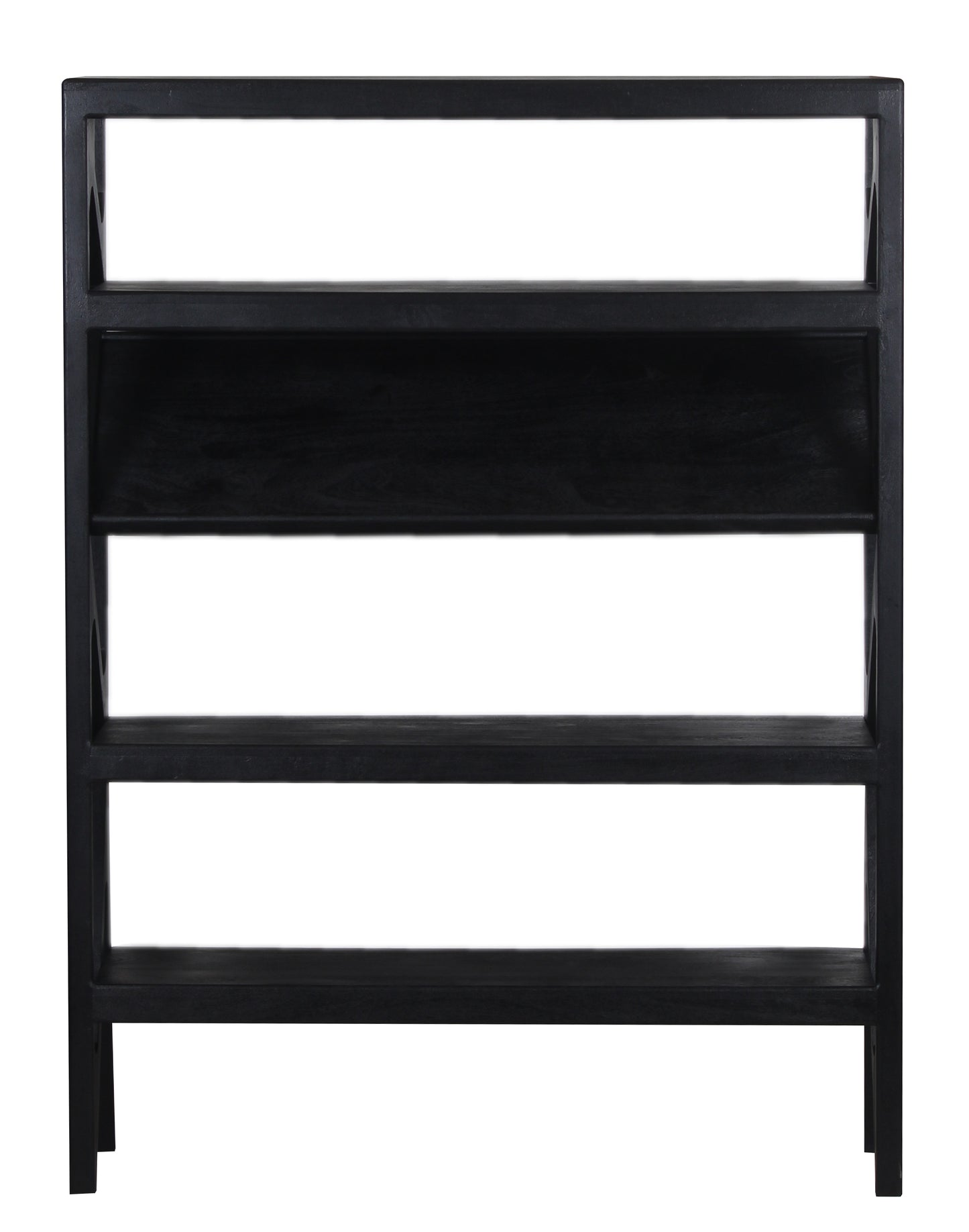 CANBERRA BLACK BOOKCASE