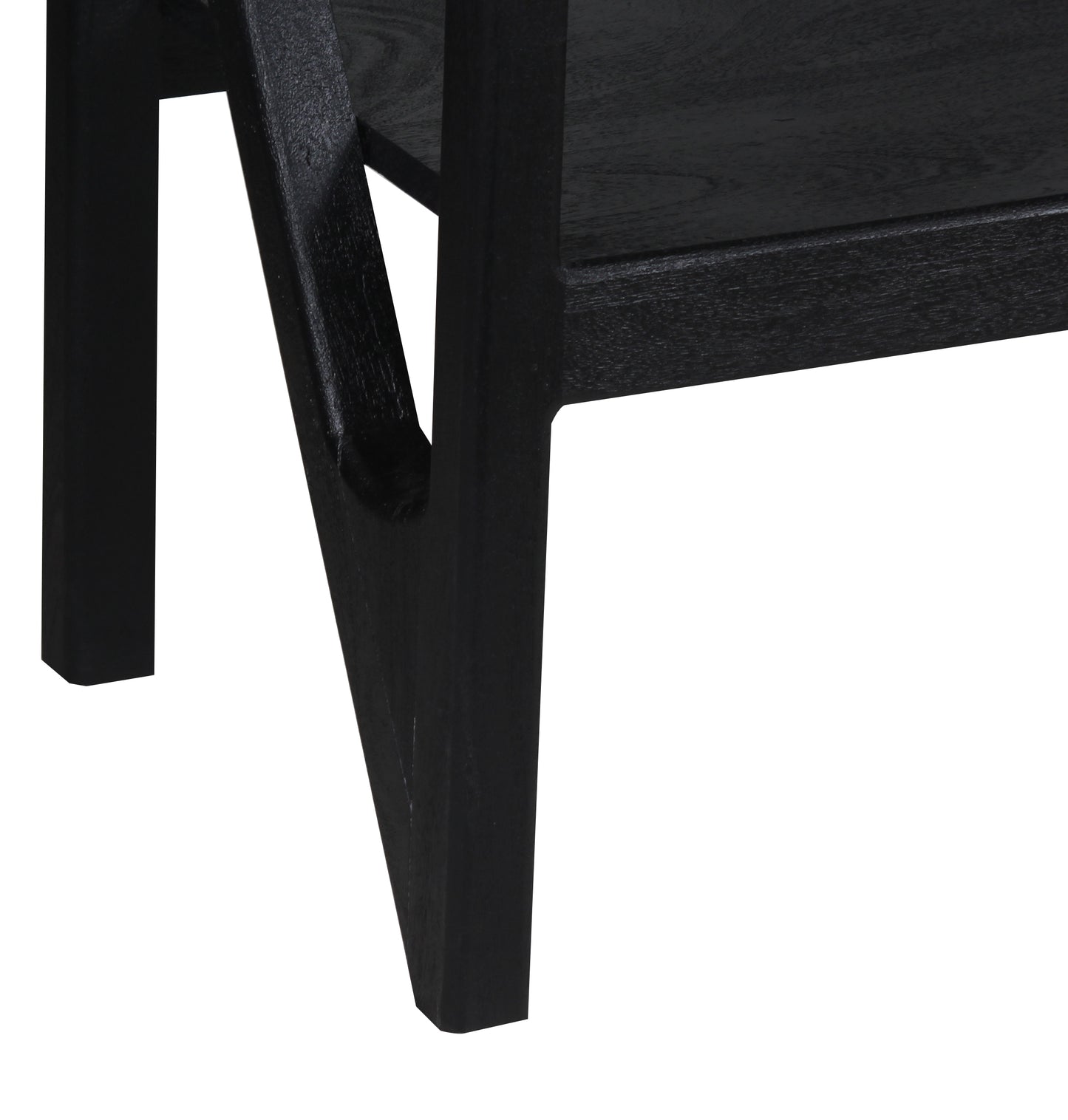 CANBERRA BLACK BOOKCASE