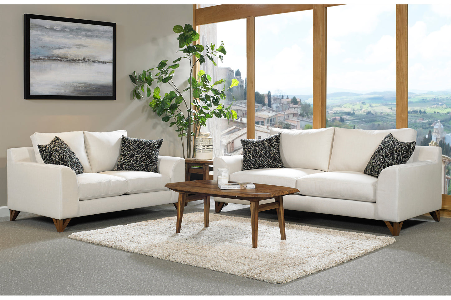 SANTORINI NATURAL SOFA