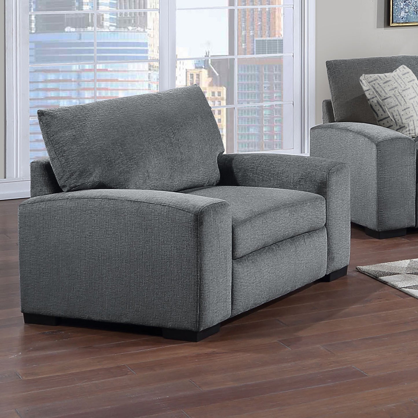 CLAYTON II CORNFLOWER CHAIR