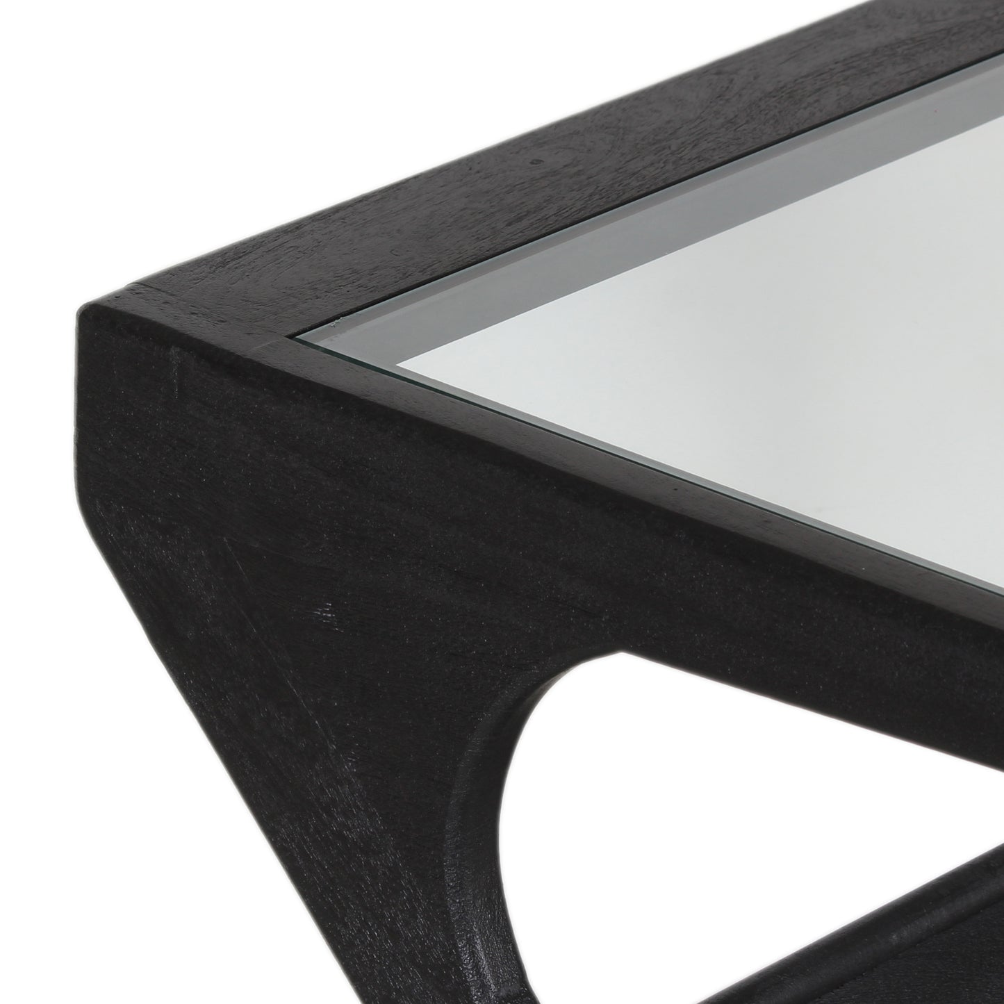 CANBERRA BLACK END TABLE