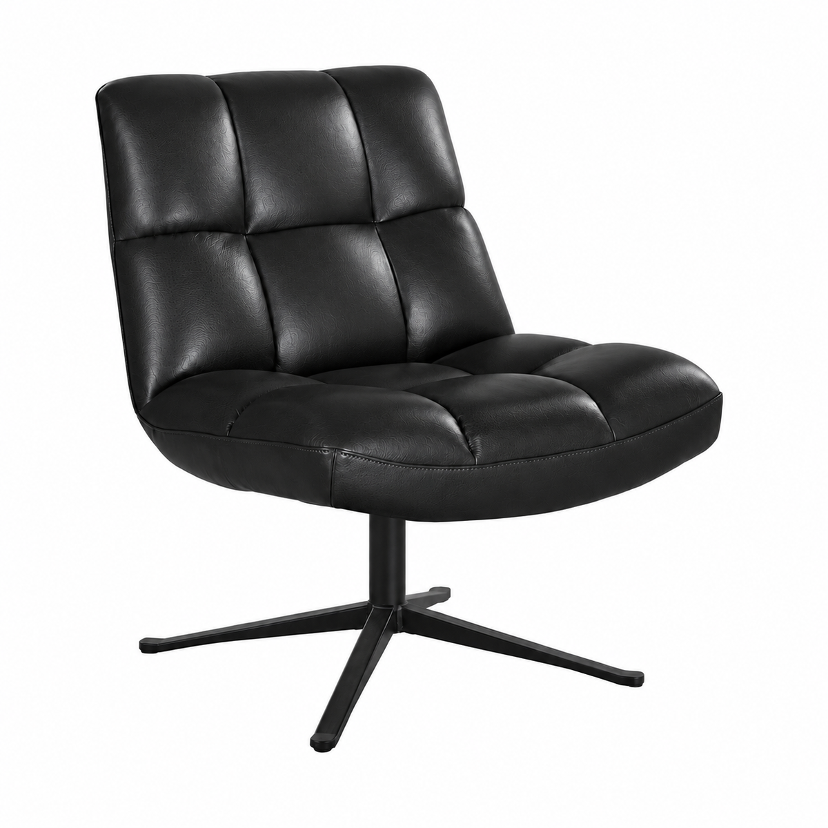 GEMINI BLACK ACCENT CHAIR
