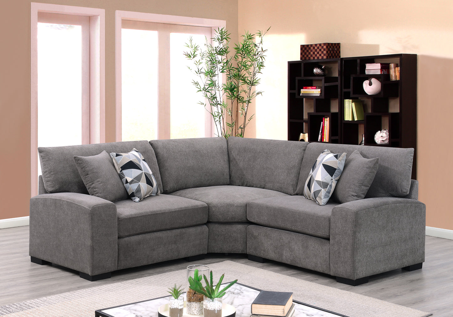 CLAYTON GRAPHITE LAF CHAIR