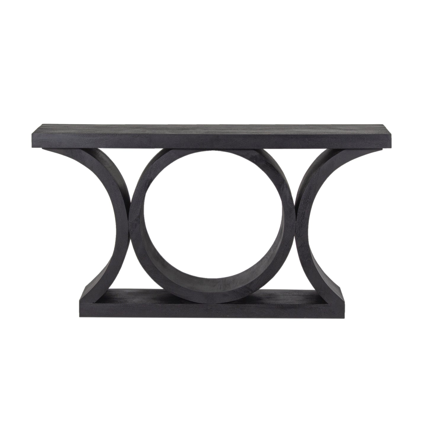 BROCKTON BLACK CONSOLE TABLE