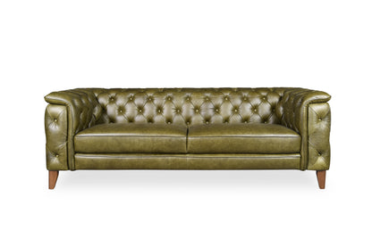 LAURELWOOD GREEN SOFA