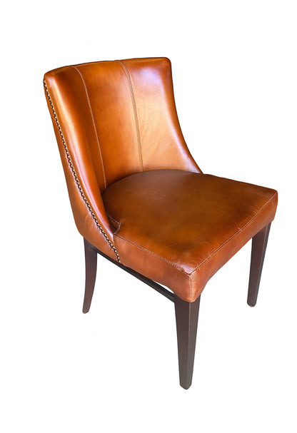 SALTILLO LEATHER DINING CHAIR