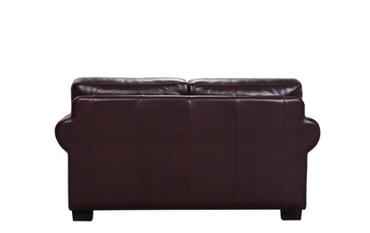 CASSIDY BURGUNDY LOVESEAT