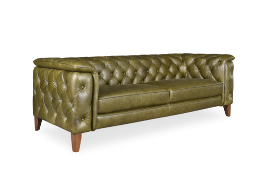 LAURELWOOD GREEN SOFA