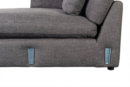 CULLEN GRAY CHAISE REV ARM