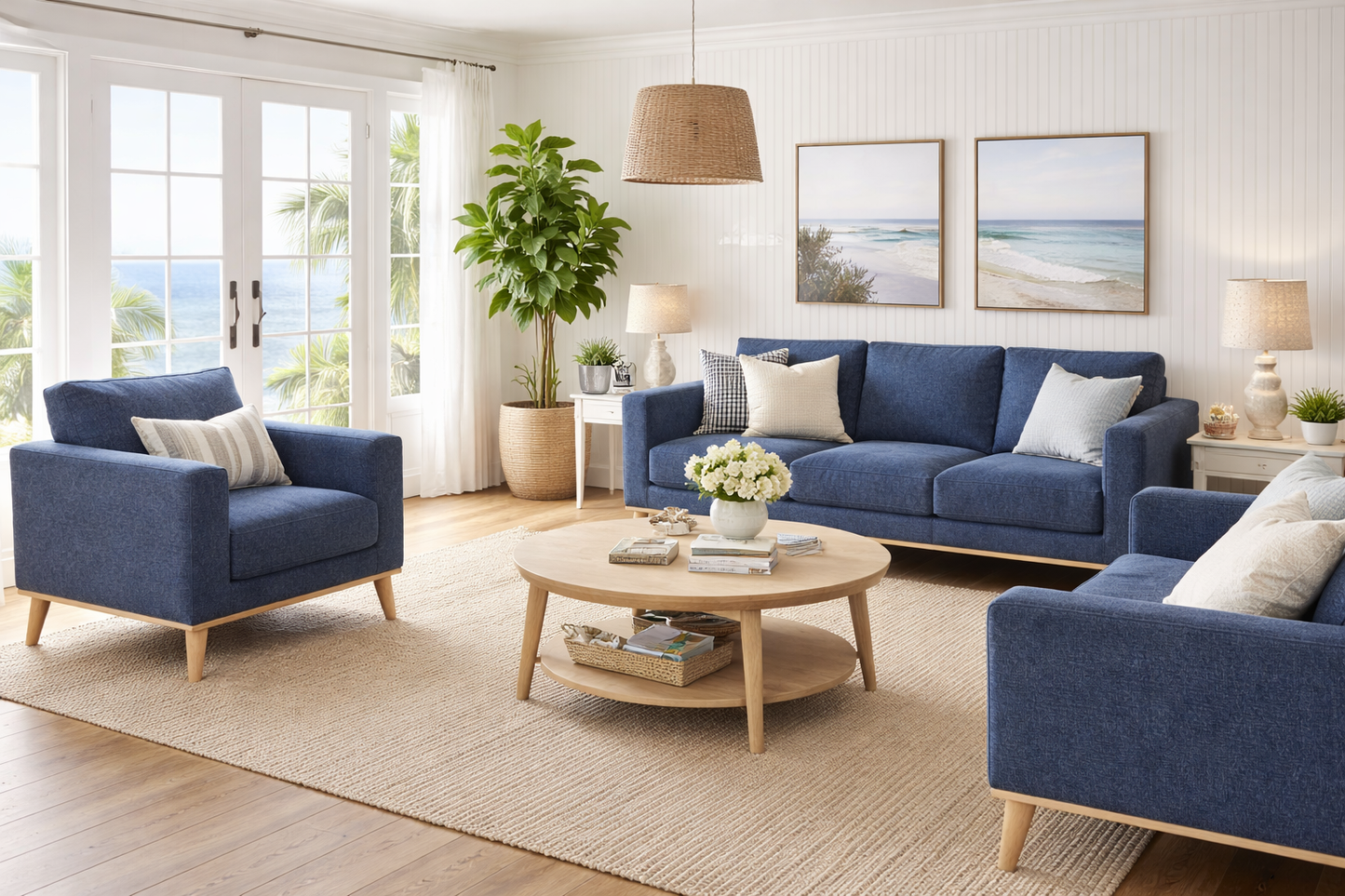 ALBINA BLUE MOON SOFA