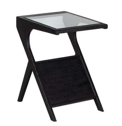 CANBERRA BLACK RECLINER TABLE