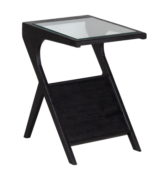CANBERRA BLACK RECLINER TABLE