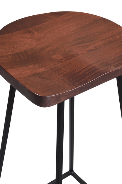 CLEMENT WALNUT BAR STOOL