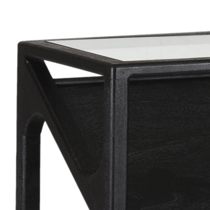 CANBERRA BLACK CONSOLE TABLE