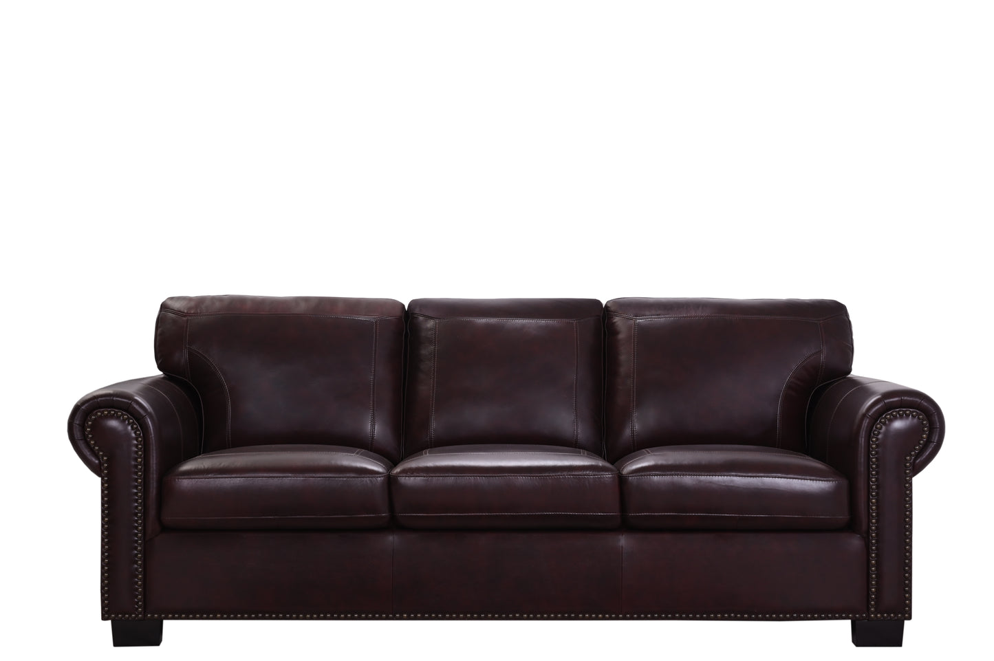 CASSIDY BURGUNDY SOFA
