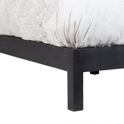 BALI BLACK QUEEN BED