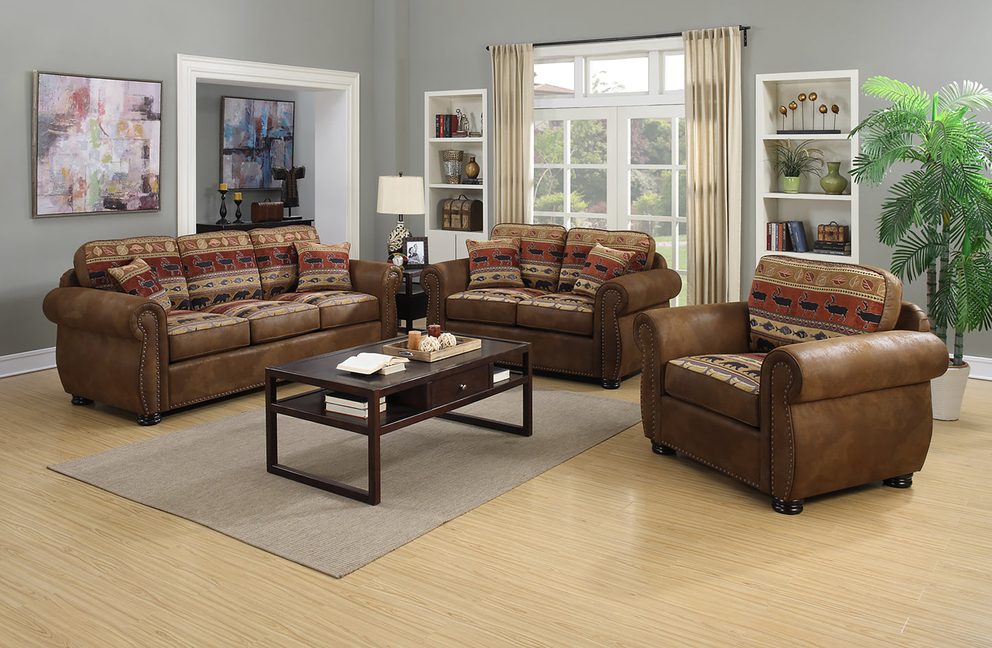PINECREST BROWN SOFA