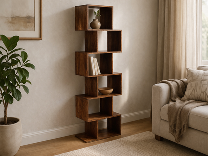 PORTOLA WALNUT BOOKCASE 6