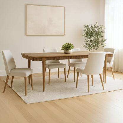 PETRA BROWN DINING TABLE