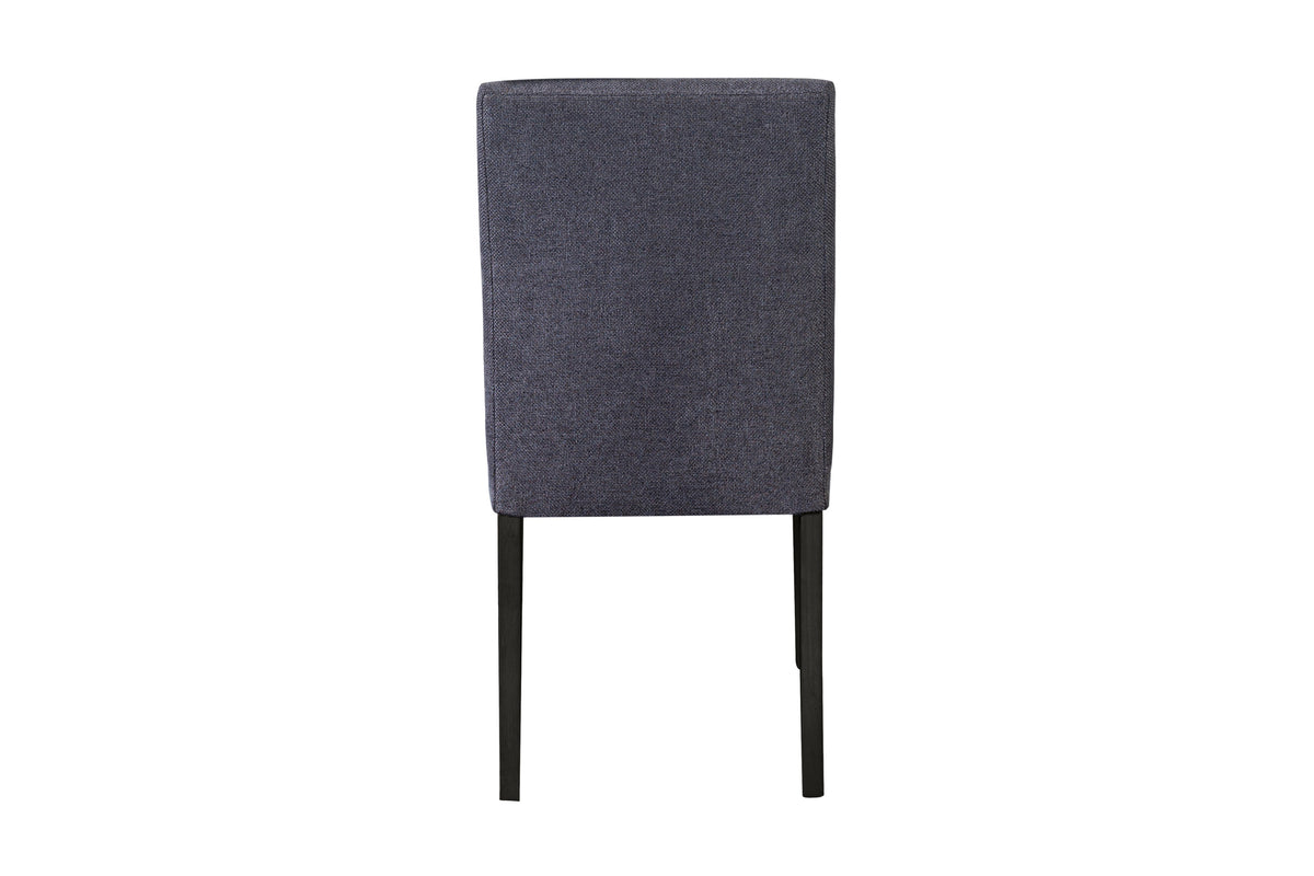 ENNA GRY/BLK DINING CHAIR 2PK
