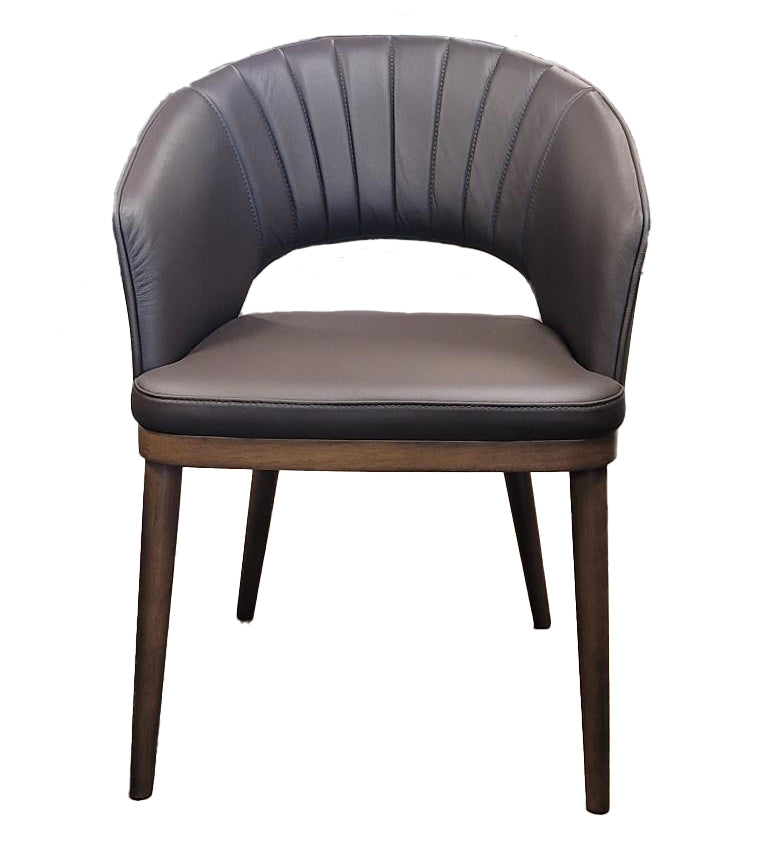 CROFT BROWN DINING CHAIR