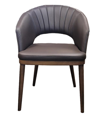 CROFT BROWN DINING CHAIR
