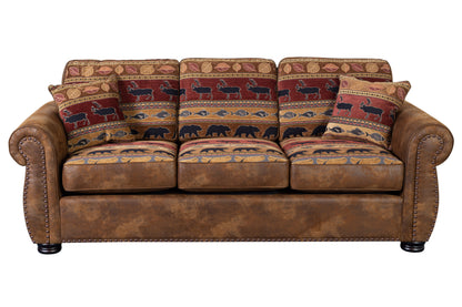PINECREST BROWN SOFA