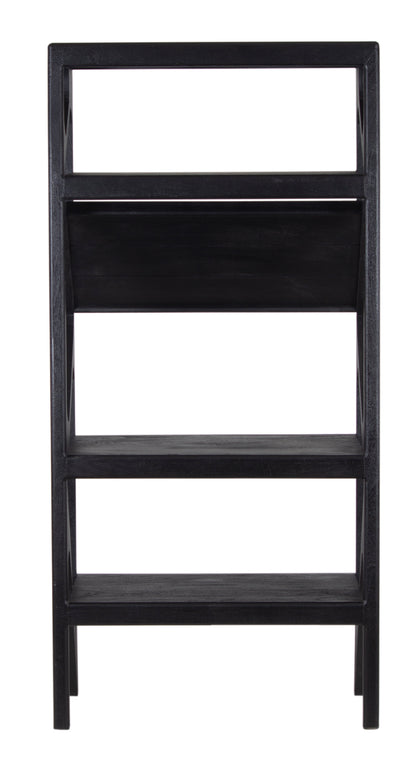 CANBERRA BLACK BOOKCASE SMALL