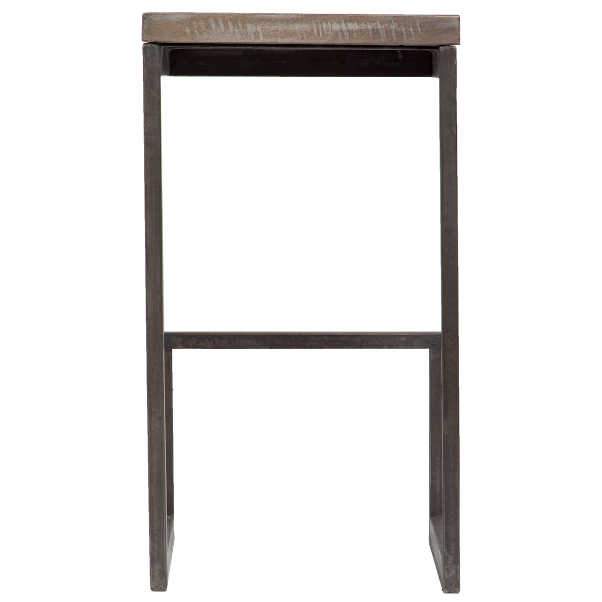CUBE BAR STOOL GRAY