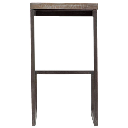CUBE BAR STOOL GRAY