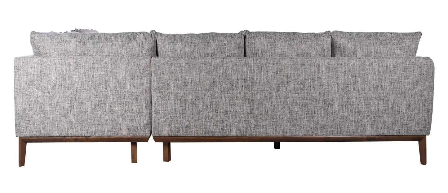 ASHLAND BROWN 2PC SECTIONAL