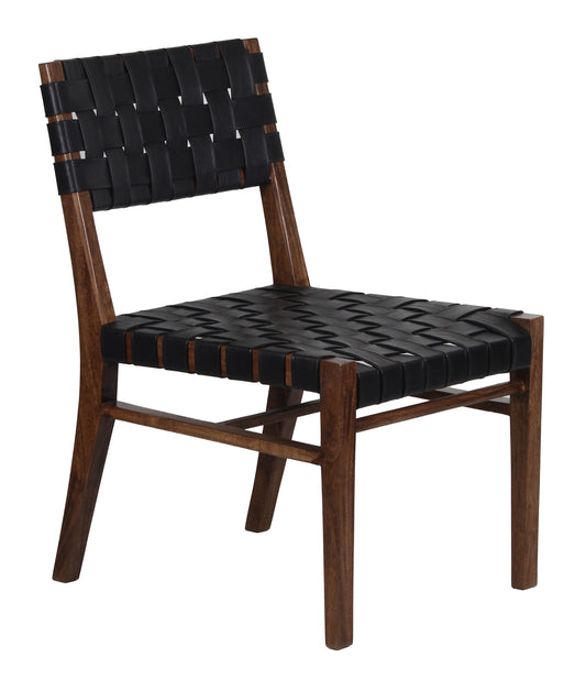 KIER BLACK DINING CHAIR 2PK
